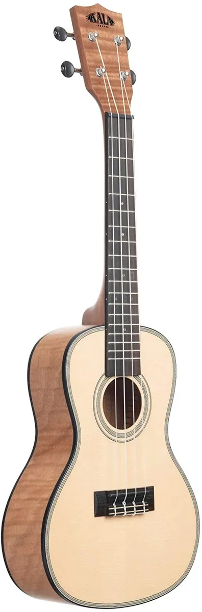 Kala Brand Music Co. Kala Solid Spruce Top Exotic Mahogany Concert Acoustic Guitar — product photo