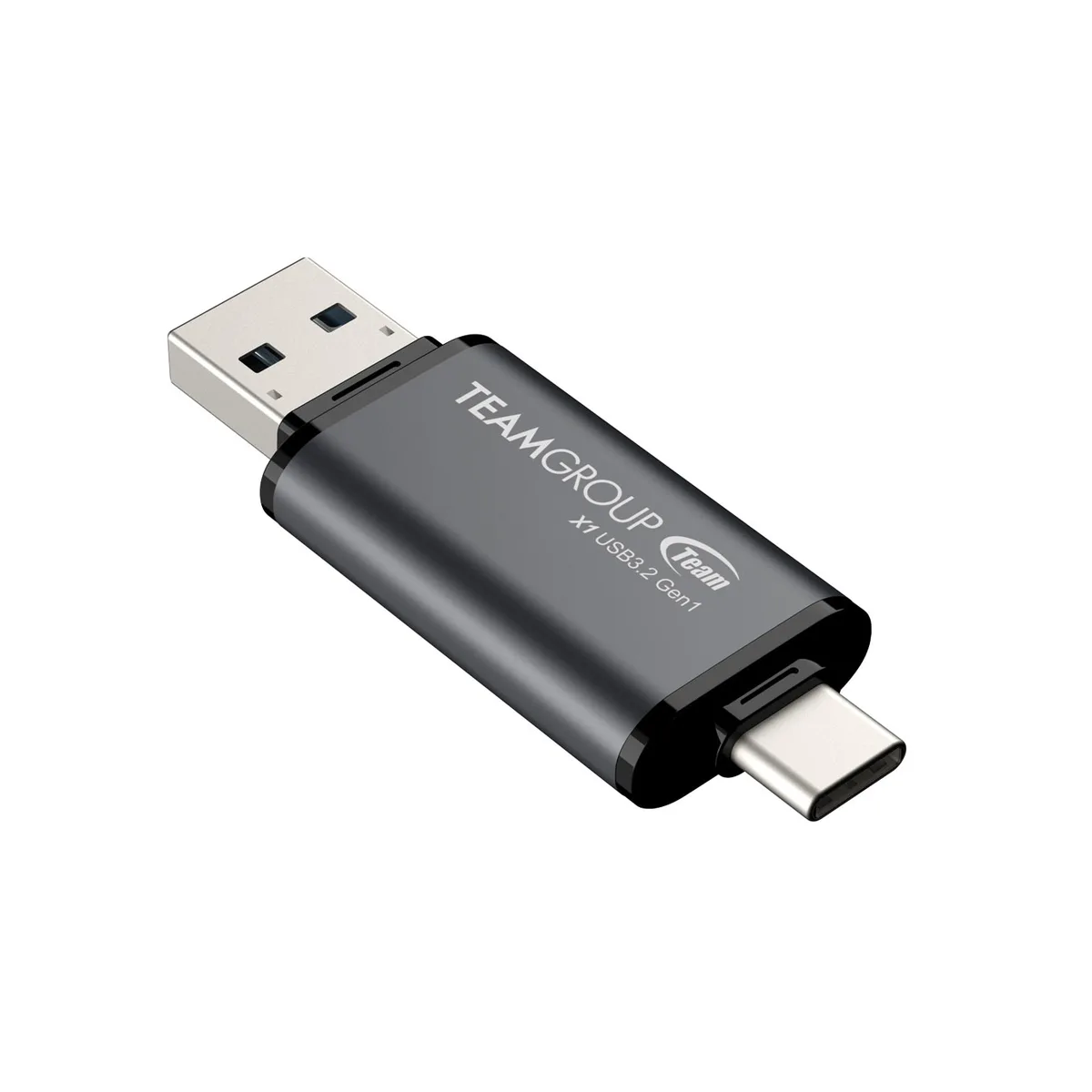 Team Group Team Group TX13256GC01 256GB USB 3.2 Gen 1 Type-A Type-C USB flash drive — product photo