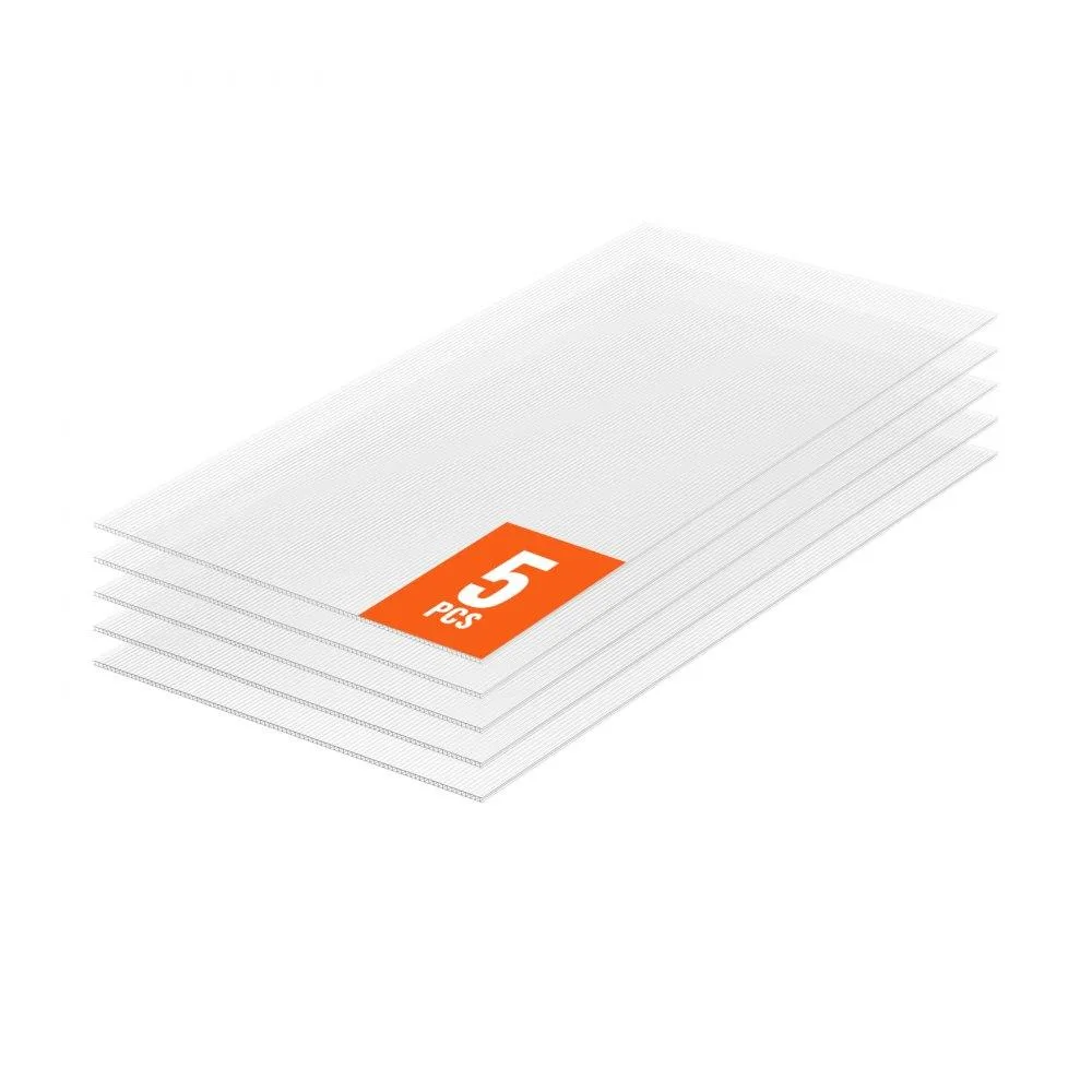 VEVOR VEVOR Polycarbonate Greenhouse Panels 5 Pack 2' x 4' x 0.32' — product photo
