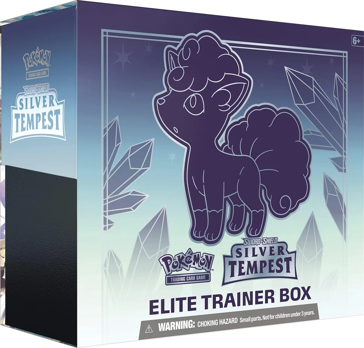 Pokemon Pokemon Sword &amp; Shield Silver Tempest Elite Trainer Box trading card — product photo