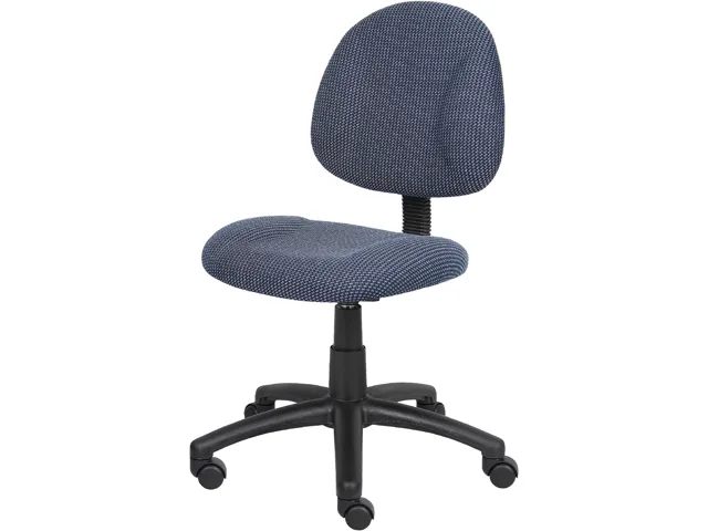 BOSS Office Products BOSS Office Products B315-BE Blue Task Chair office furniture — product photo