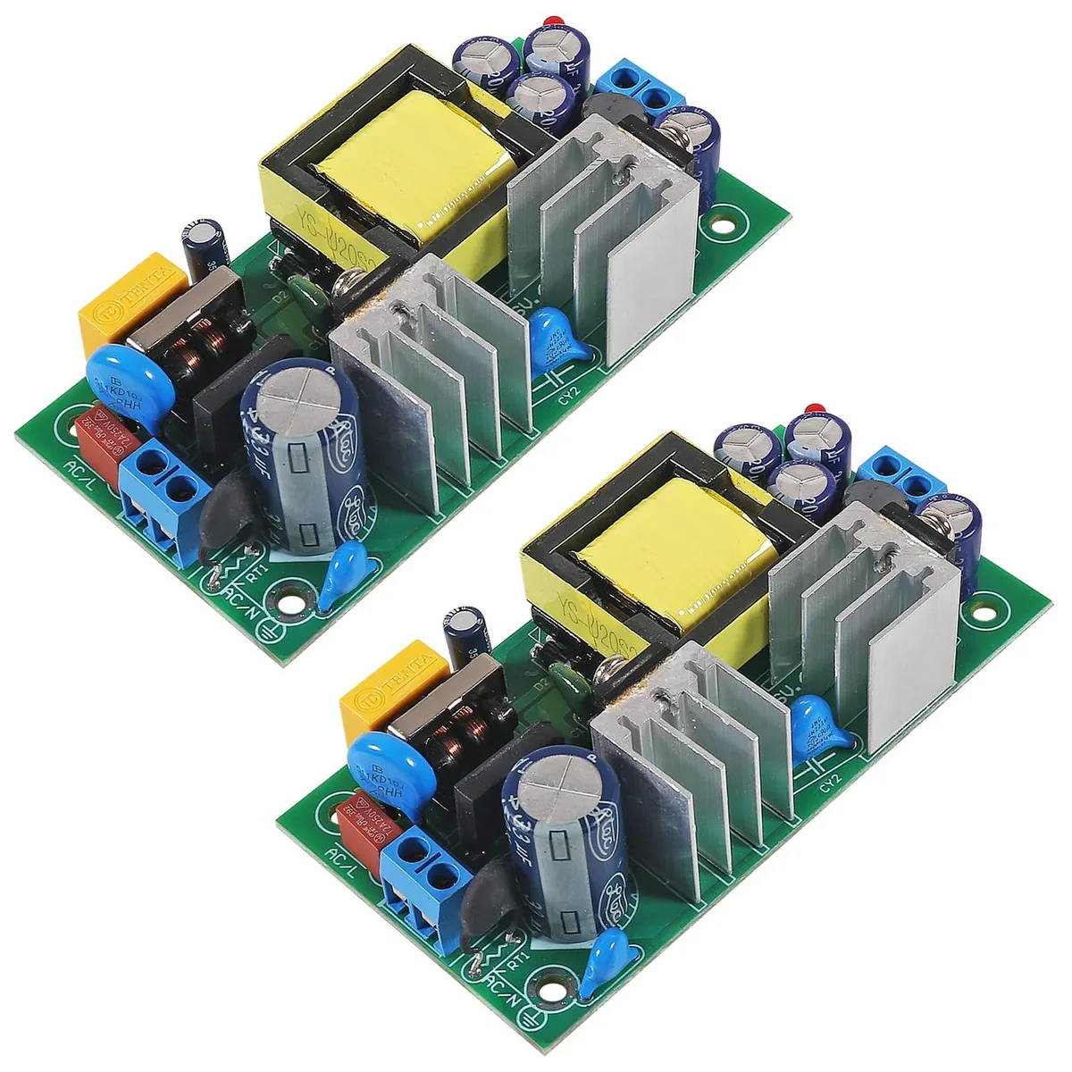 KEHIPI KEHIPI 2PCS AC-DC Power Supply Module 12V 2A 24W Isolated Step Down Board — product photo