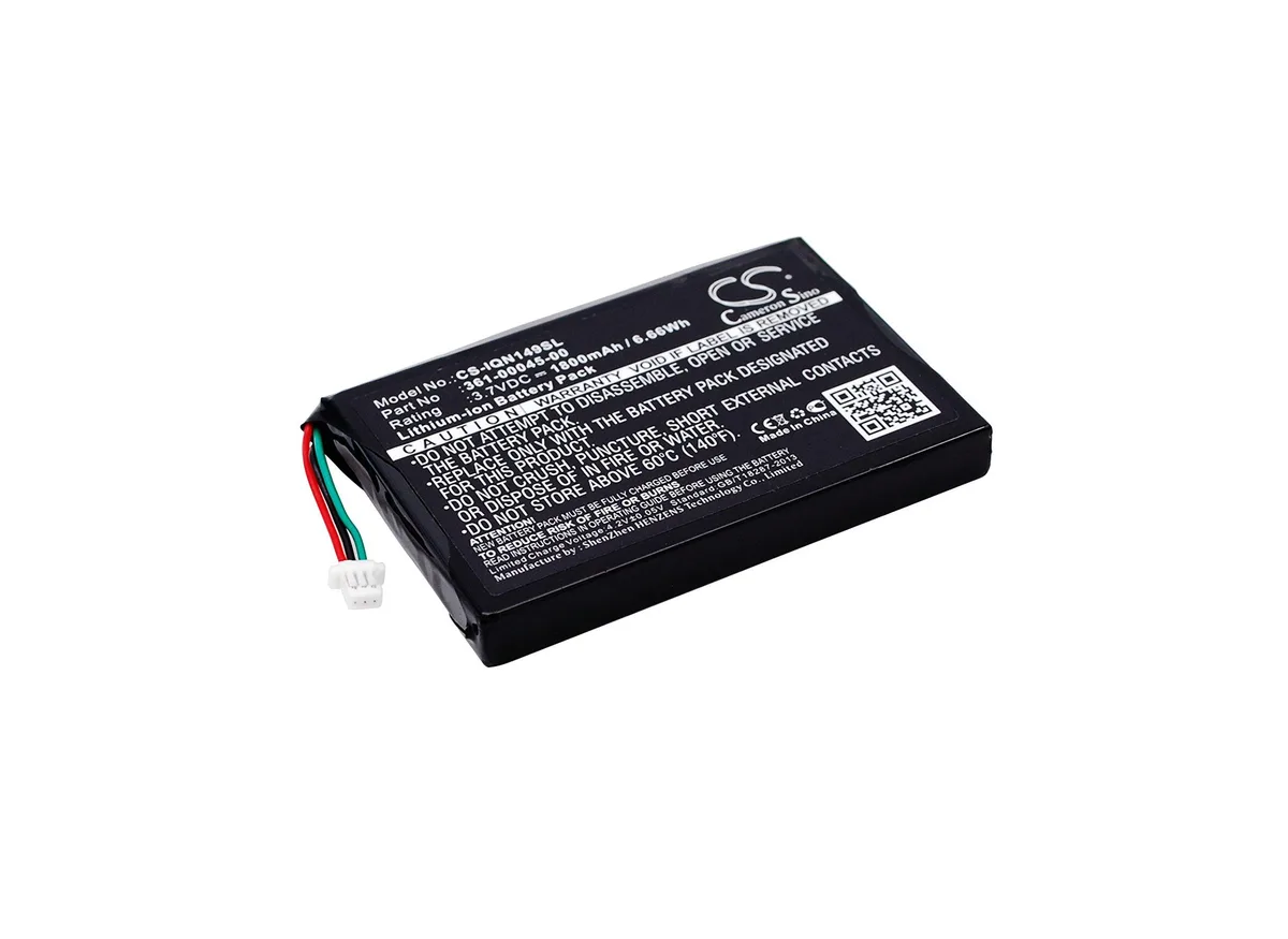  Cameron Sino Battery Garmin Nuvi 1490TV 2585TV 1800mAh 3.7V — product photo