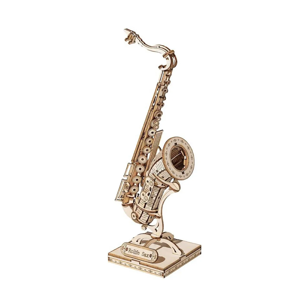 Hands Craft Hands Craft DIY 3D Puzzle Saxophone 136pcs stem toy — product photo