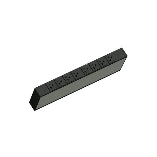 Middle Atlantic Middle Atlantic Switched PDU 1U 24A 120V 8x5-20R L5-20P — product photo