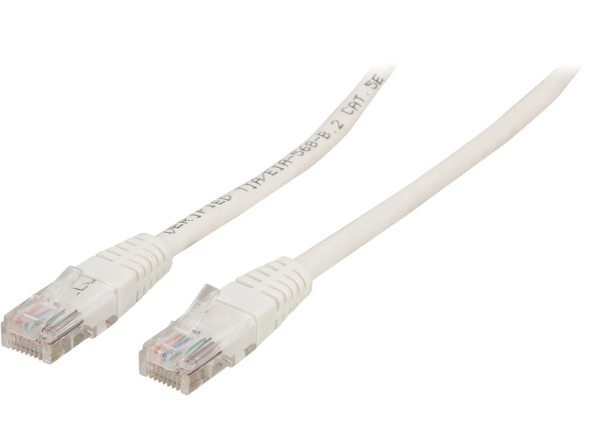 STARTECH STARTECH M45PATCH10WH network ethernet cable Cat 5E 10 ft White 24 AWG 350 MHz — product photo