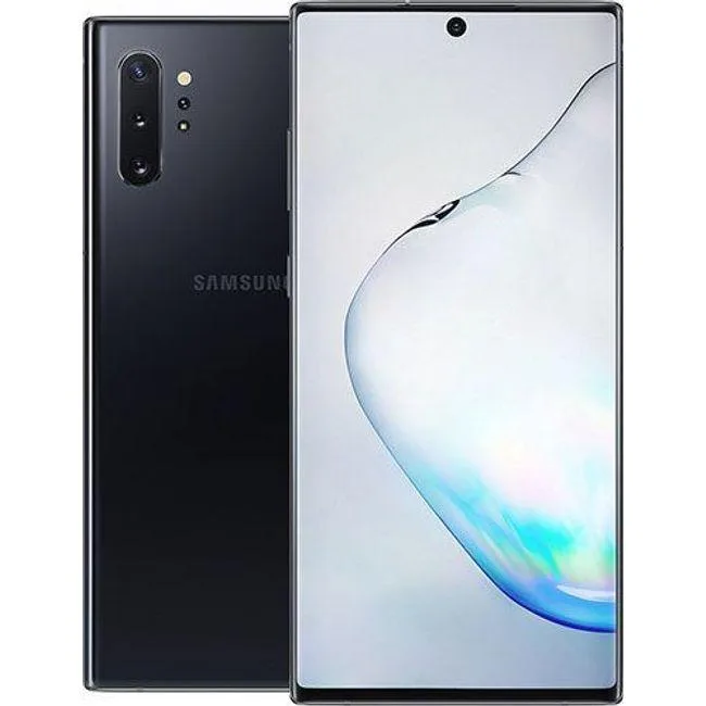 SAMSUNG SAMSUNG Galaxy Note 10+ 256GB Aura Black 4G cell phones - unlocked — product photo