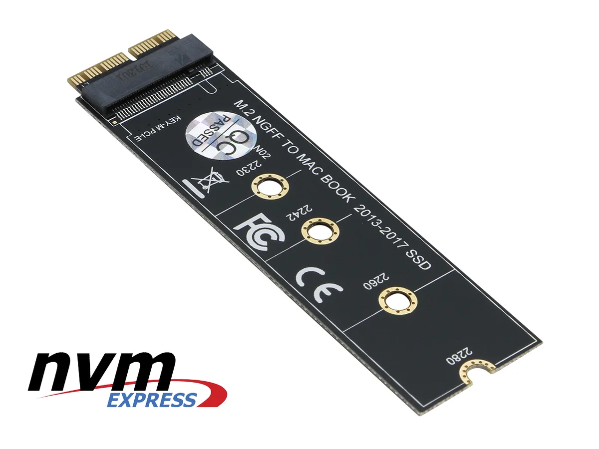 RIITOP RIITOP NVMETMAC M.2 NVMe SSD Adapter for MacBook 2013-2017 — product photo