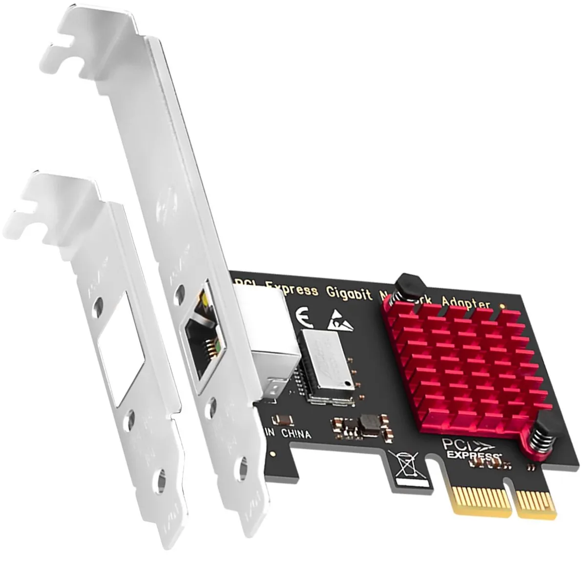  GLOTRENDS LE8111H 1000 Mbps PCIe 1.1 x1 network card — product photo