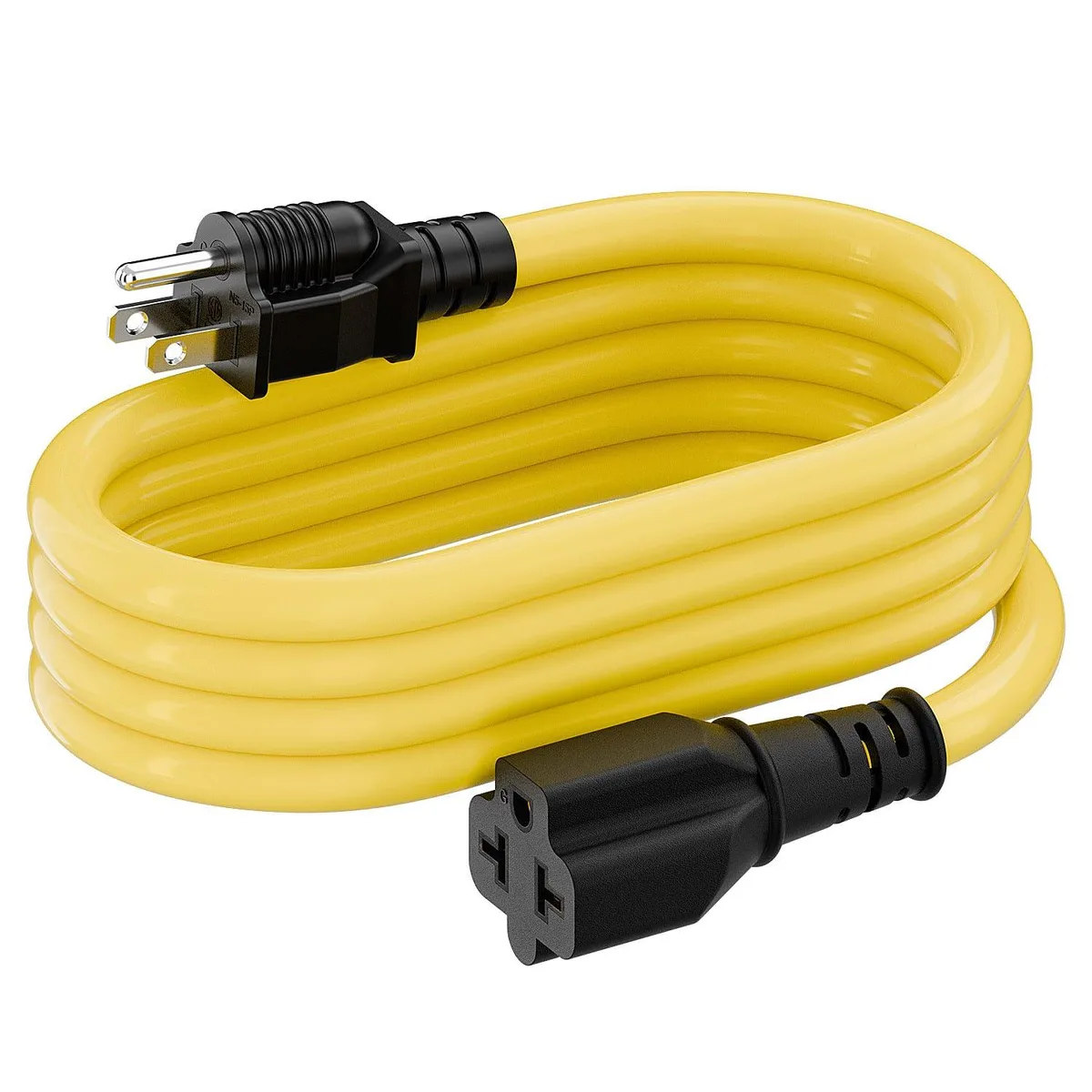 LORDWORLD LORDWORLD Four-in-One 12AWG 15A to 20A T-Blade Adapter Cable 6FT — product photo