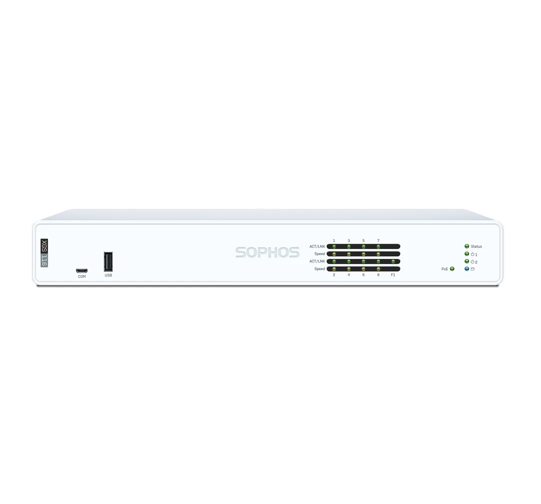 Sophos Sophos XGS 116 XA1BTCHUS firewall appliance 8-port 4GB DDR4 64GB — product photo