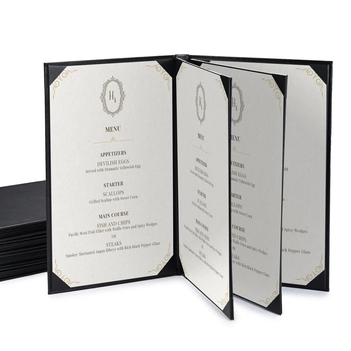 Yescom USA, Inc. Yescom USA, Inc. 26MNC019-6V8514B-5 5-pack menu cover accessory 8.5"x14" 6 views — product photo