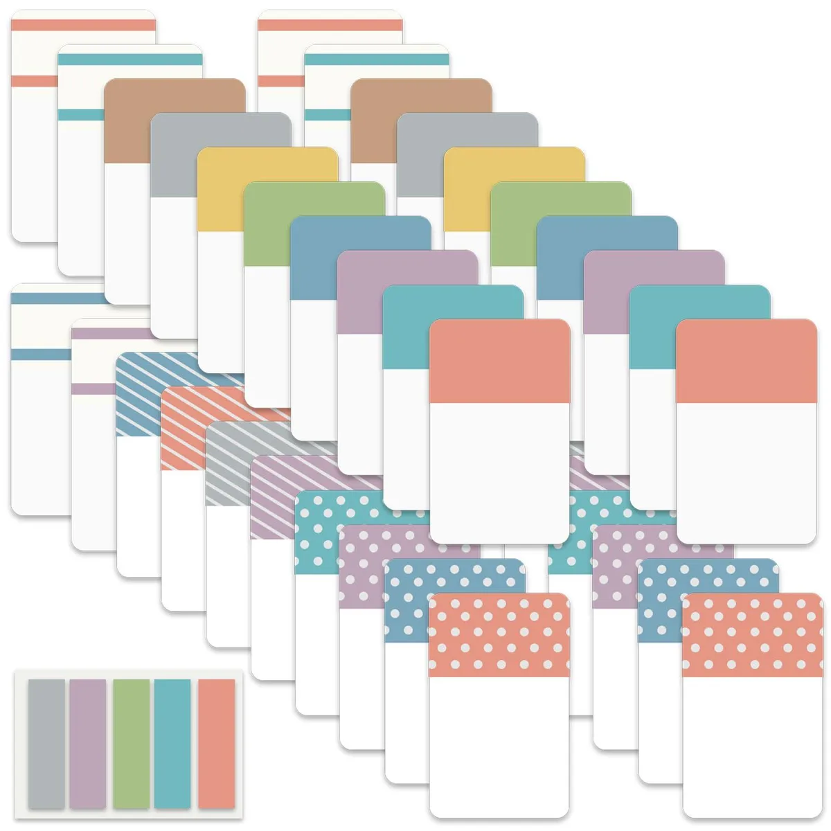  Scotch 900 PCS 1 Inch Book Tabs Sticky Index Tabs, Writable Repositionable — product photo