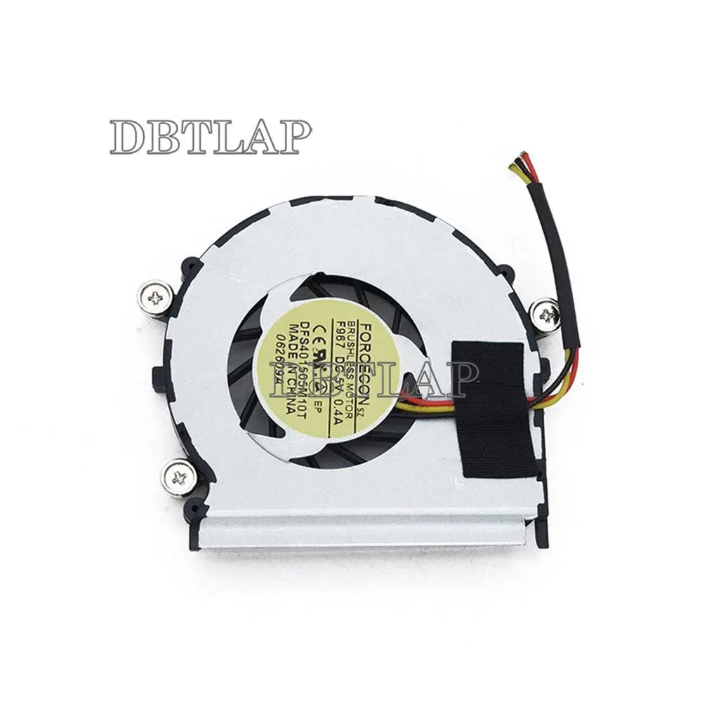 DBTLAP DBTLAP Laptop CPU Fan for Lenovo ideapad U350 series 0.40A 3pin — product photo