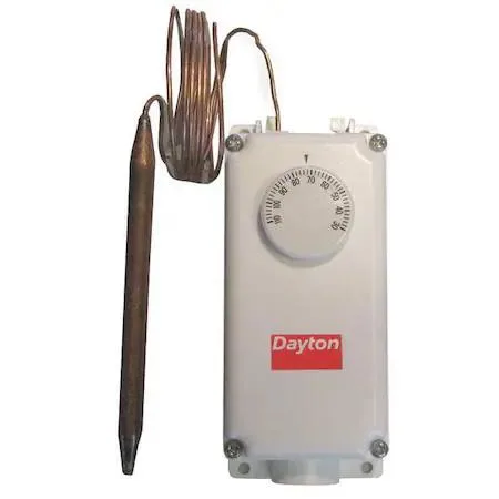 Dayton Dayton 2NNR6 Line Volt Mechanical Thermostat 0-120°F — product photo