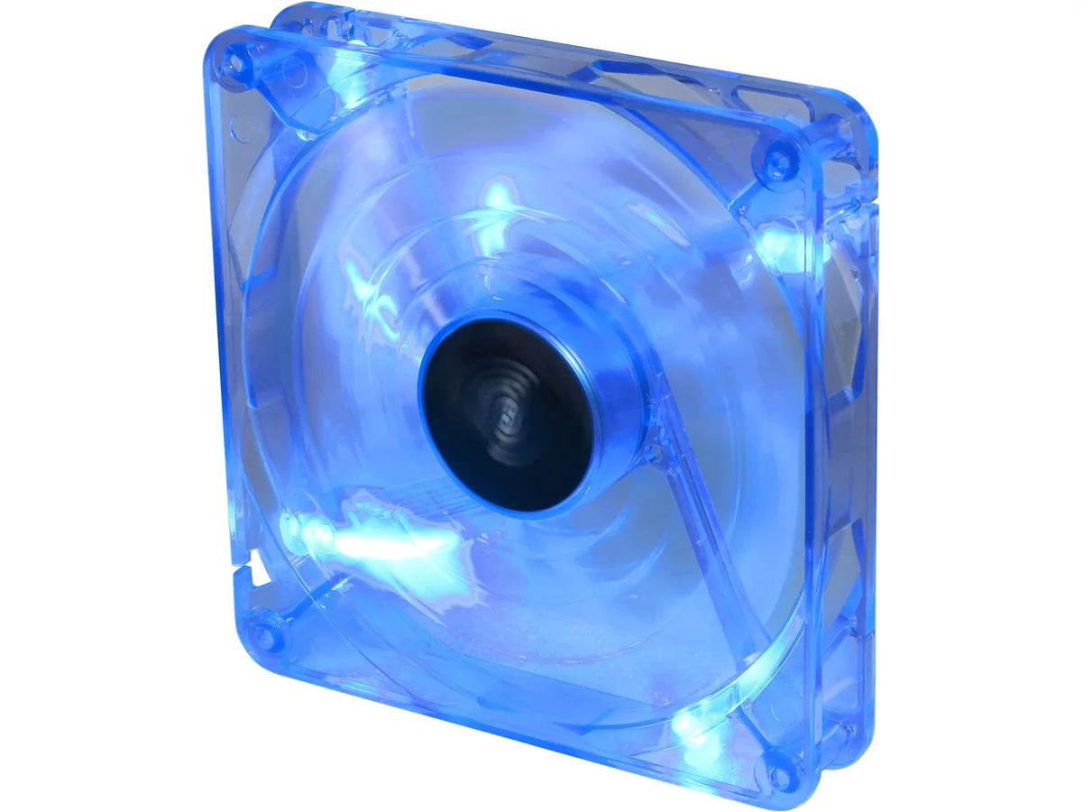 BGears BGears b-PWM 140 Blue 140mm case fan 2000 RPM 110 CFM 2 Ball Blue LED — product photo