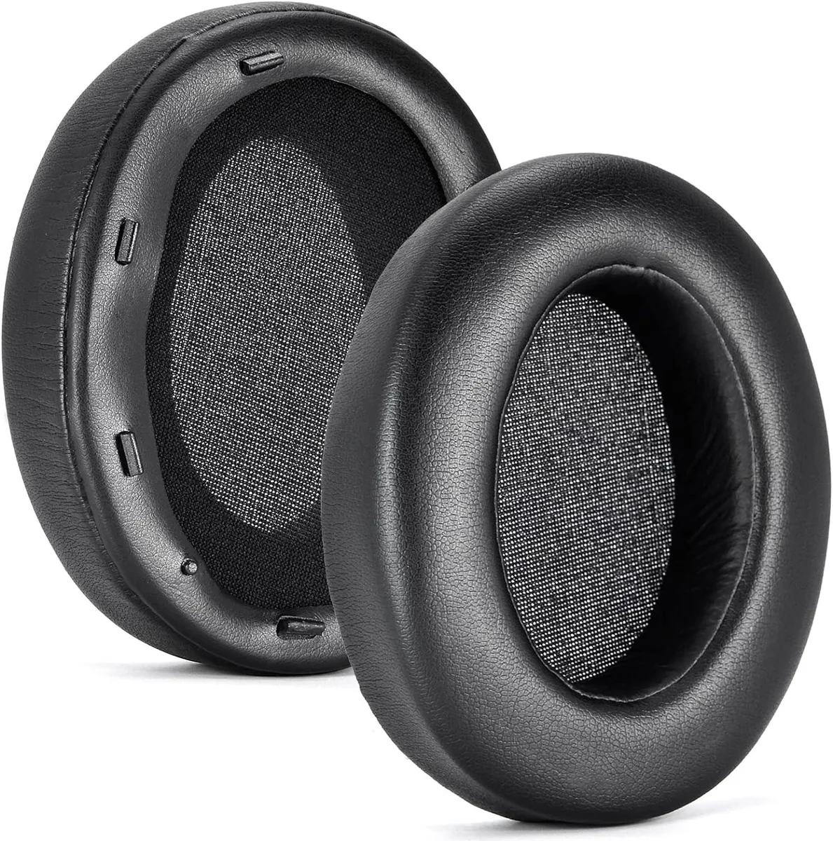 Black replacement ear pads for Sony WH-XB910N headphones