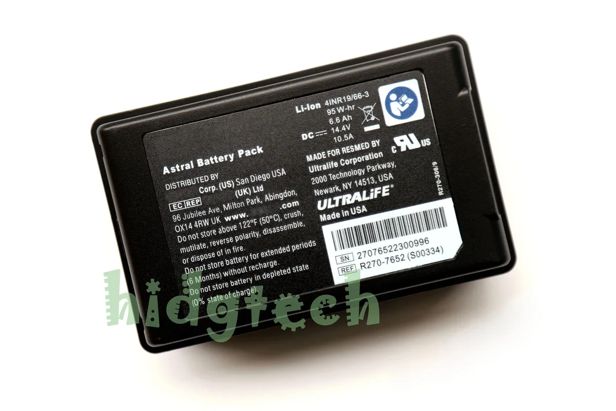 Beisite Beisite REF R270-7652 4INR19/66-3 95Wh 14.4V ventilator battery — product photo