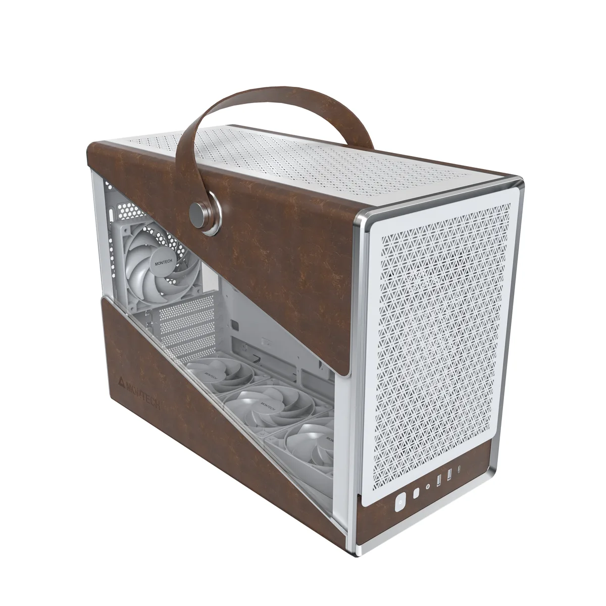 Montech Montech Heritage White Micro ATX PC Case — product photo
