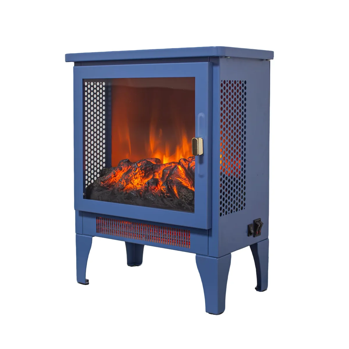 tuphen tuphen 17 inch Freestanding Electric Fireplace Classic Blue — product photo
