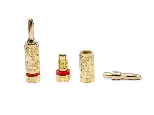 iMBAPrice iMBAPrice 5-Pair Closed-Screw Banana Plugs (10) — product photo