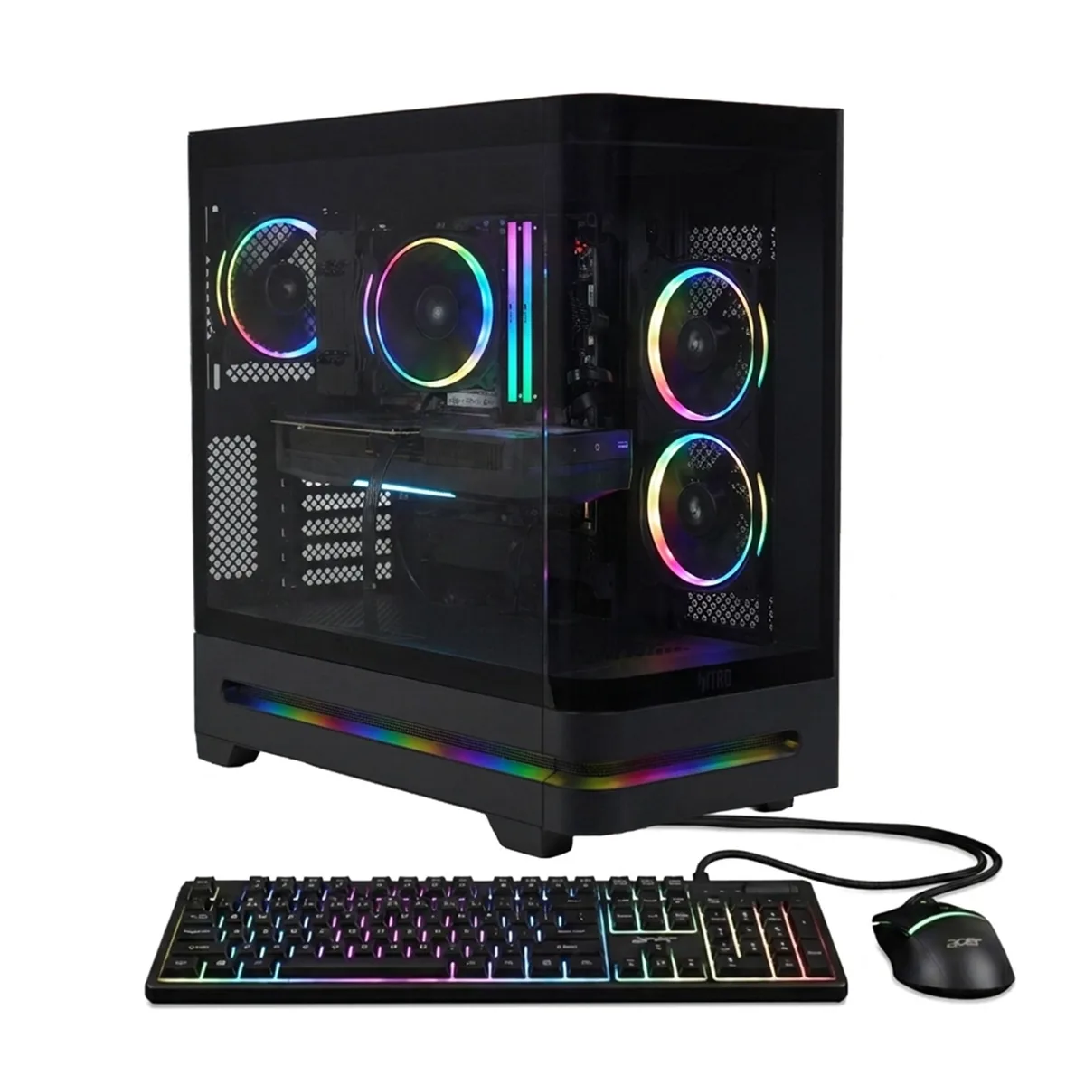 Acer America Acer America Nitro N85-100-UR38 Gaming PC Ryzen 7 9800X3D RTX 5070 16GB DDR5 1TB NVMe — fotografie produktu