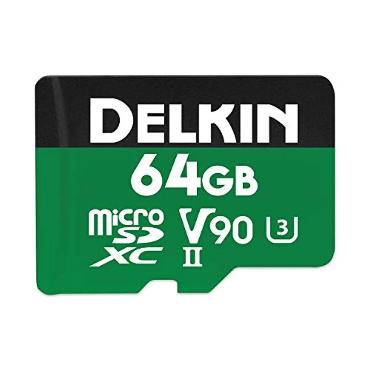 Delkin Delkin Power microSDXC UHS-II V90 64GB 300/250 MB/s — product photo