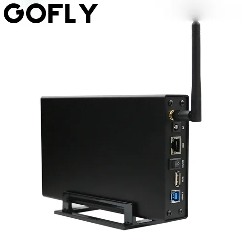 GOFLY GOFLY 3.5" USB 3.0 SATA HDD Enclosure WiFi NAS — product photo