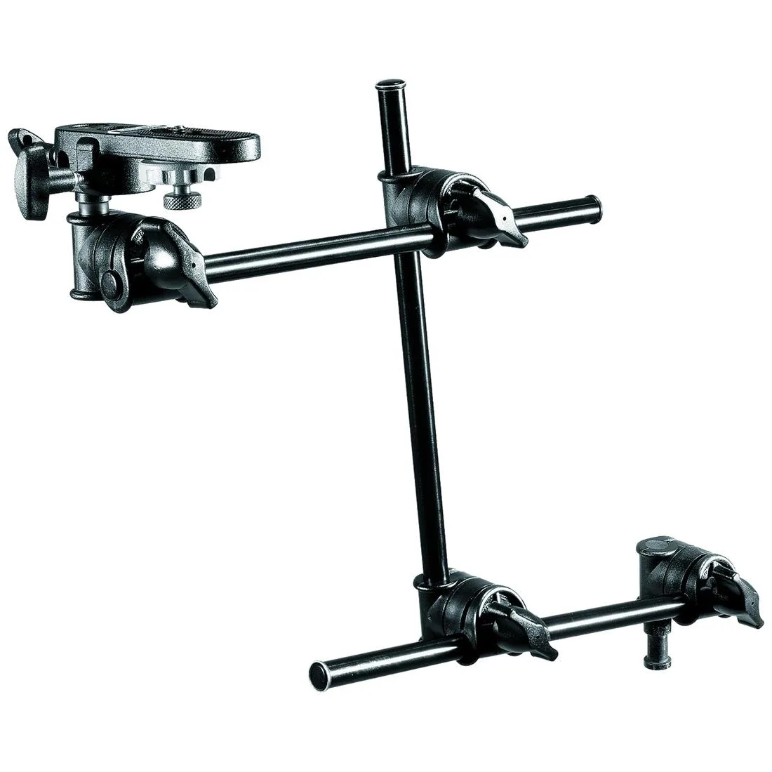 Manfrotto 196B-3 three-section articulated arm set with camera bracket in black finish