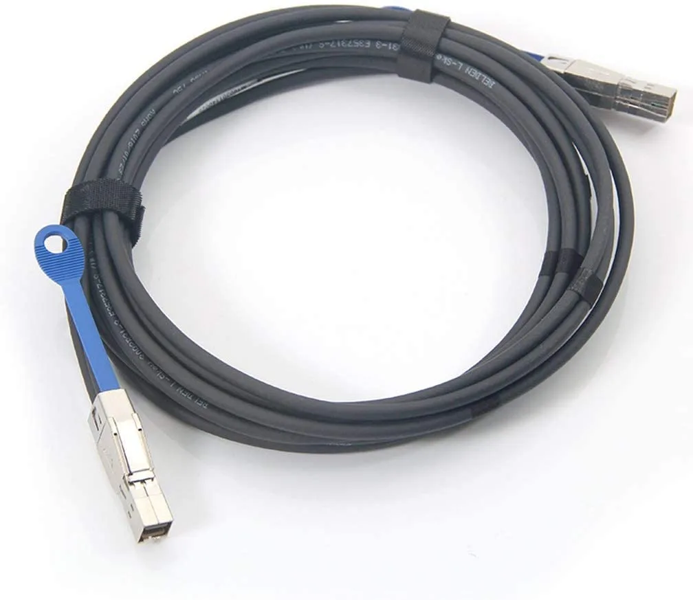 10Gtek 10Gtek 12G External Mini SAS HD SFF-8644 to SFF-8644 Cable 2-m — product photo