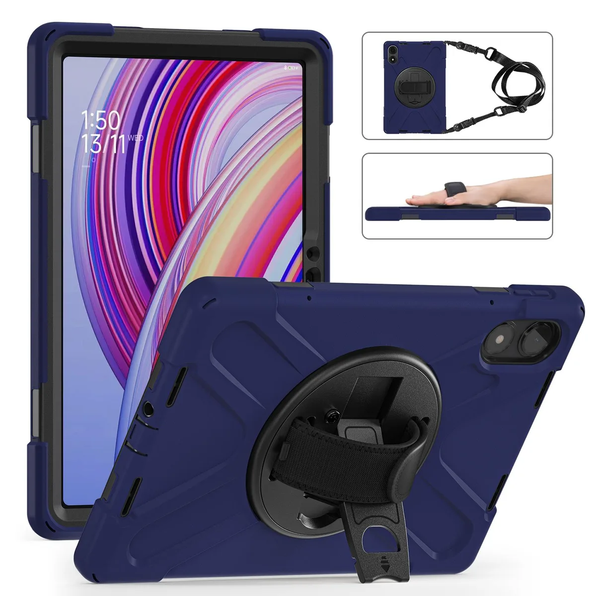 BONAEVER BONAEVER laptop case for Xiaomi Redmi Pad Pro 12.1 inch 2024 / Poco Pad 12.1 inch 2024 Navy Blue — product photo