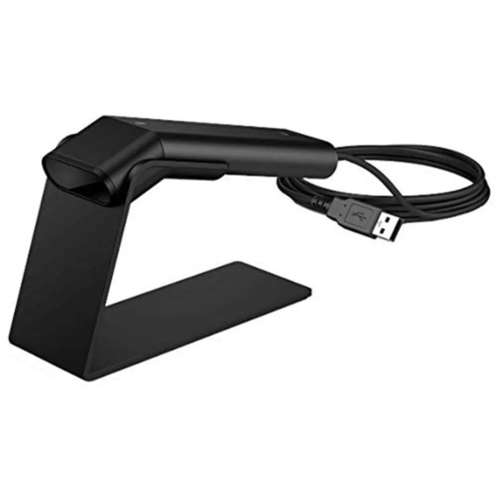 HP Engage One Prime cordless barcode scanner, matte black handheld form