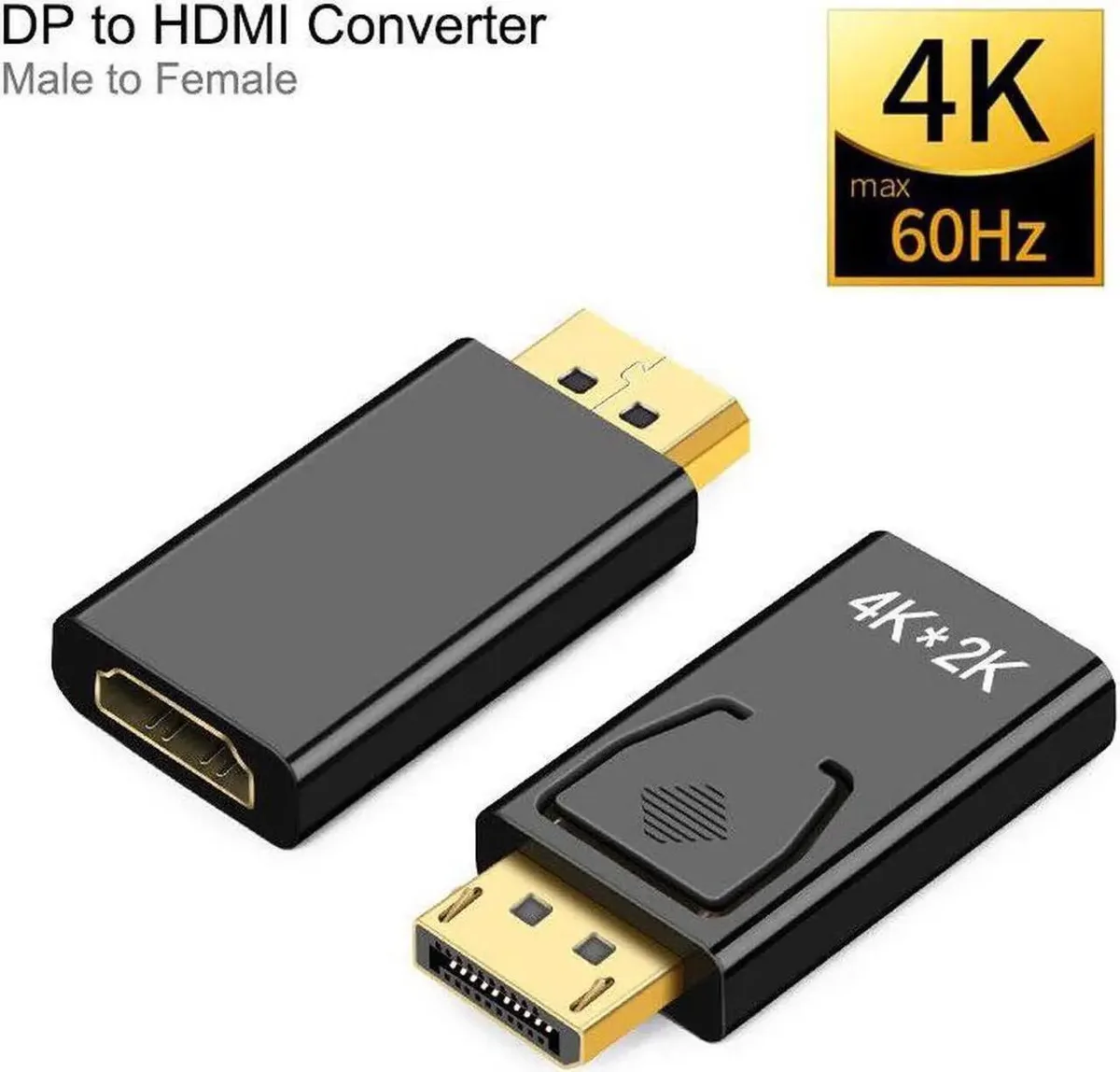 Vszerda Vszerda DisplayPort to HDMI Adapter 2Pcs — product photo