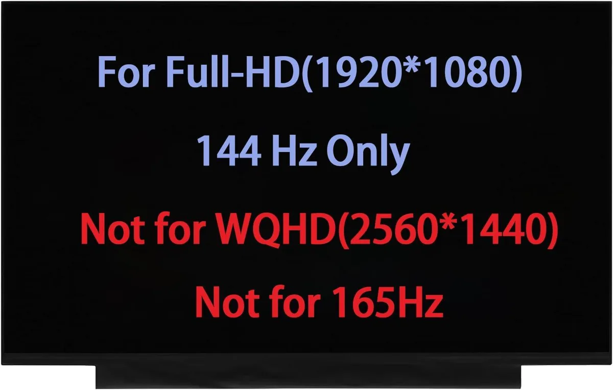 NUOLAISUN NUOLAISUN laptop screen 1920x1080 144Hz for ASUS TUF Gaming A15 FA507 — product photo