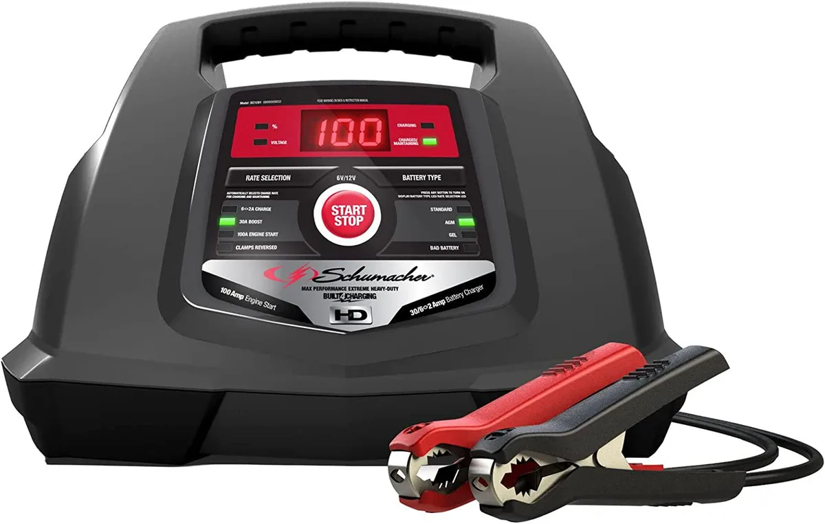 Schumacher Schumacher SC1281 100A 30A 6V 12V Battery Charger — product photo