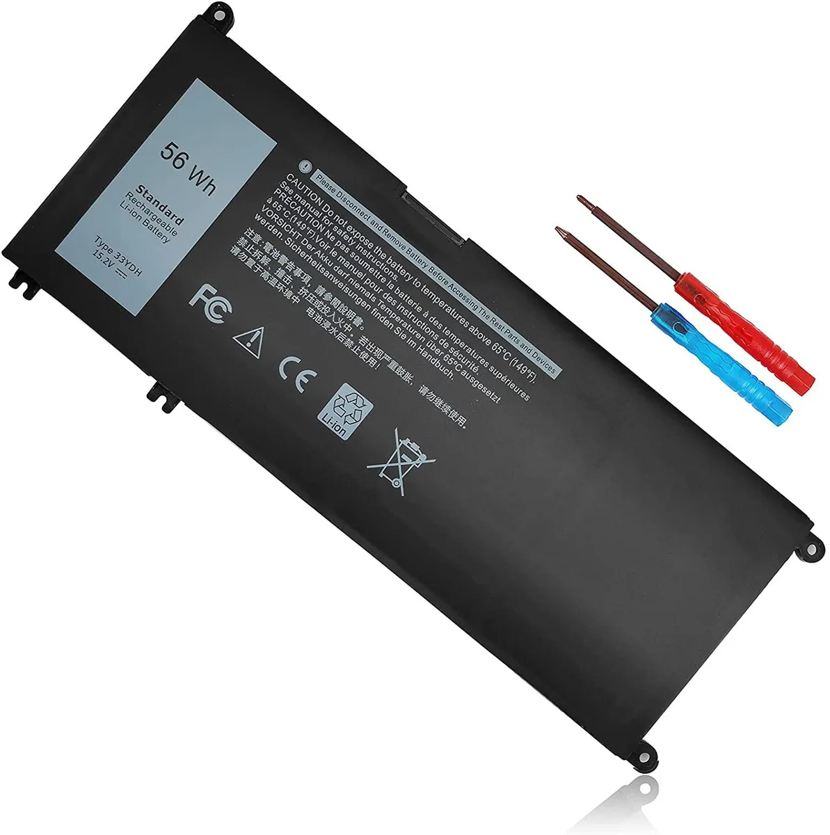 myVolts myVolts P30E 15.2V 56Wh 4-cell laptop battery — product photo