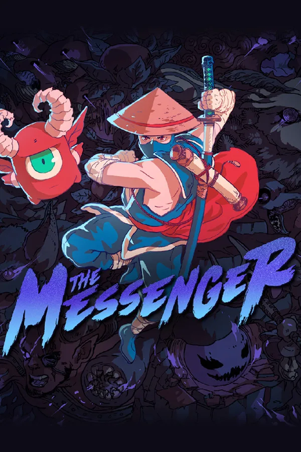 Steam digital code card for The Messenger PC game