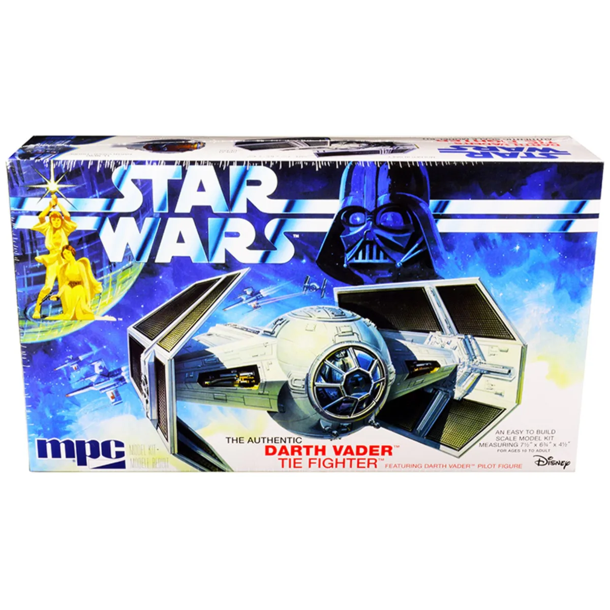 Mpc Mpc Darth Vader's Tie Fighter Model Kit 1977 Movie 6.75x7.5x4.5 in — product photo