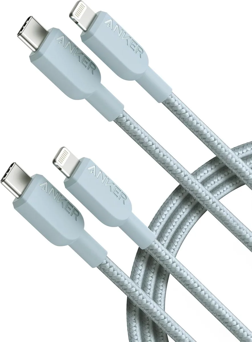 MCHOSE MCHOSE 310 USB-C to Lightning Cable 6 ft 2-pack Blue — product photo