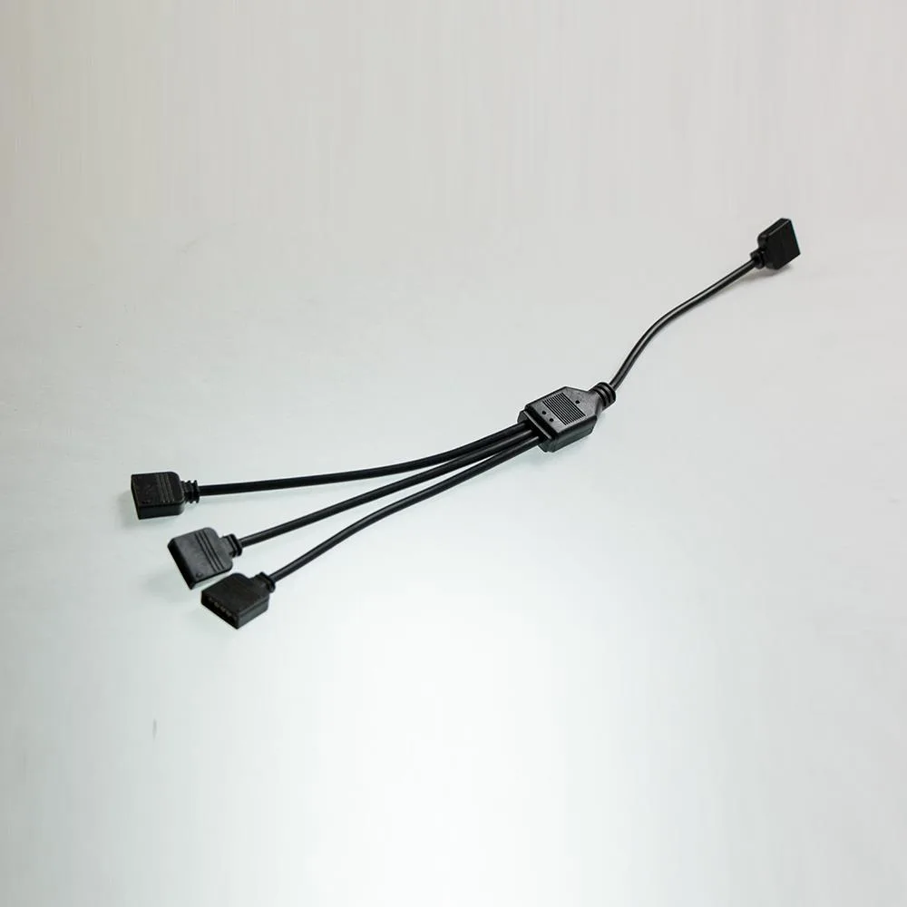 ModMyMods ModMyMods 5-Pin Female RGBW 3-Way Splitter Cable 30cm Black MOD-0258 — product photo