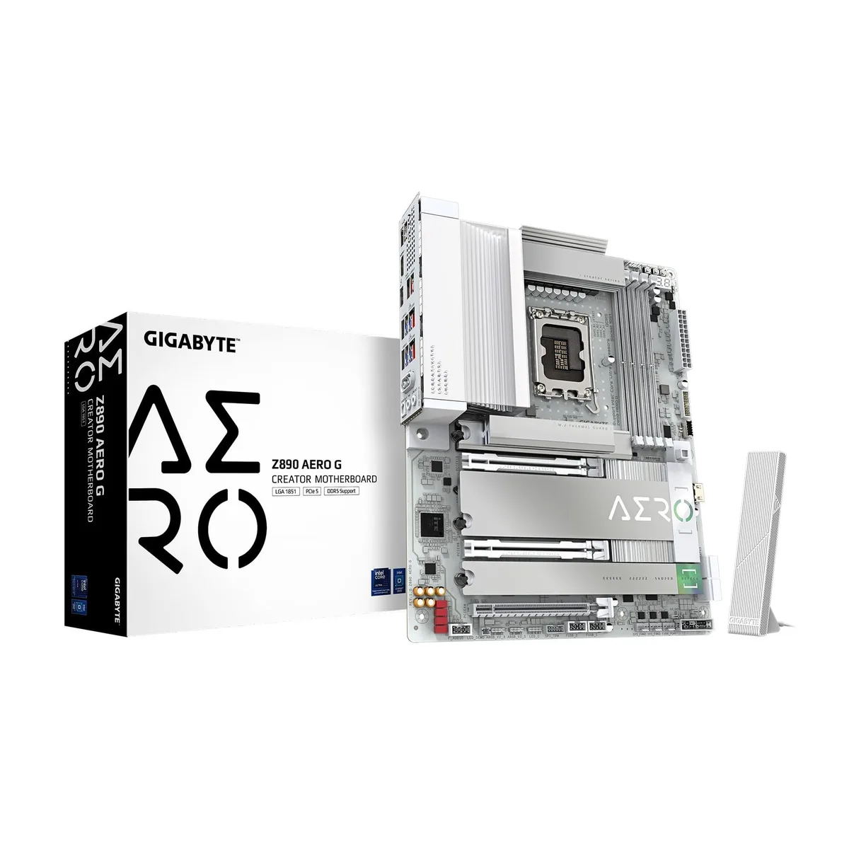 GIGABYTE GIGABYTE Z890 AERO G Intel Core Ultra (Series 2) LGA 1851 Motherboard — product photo