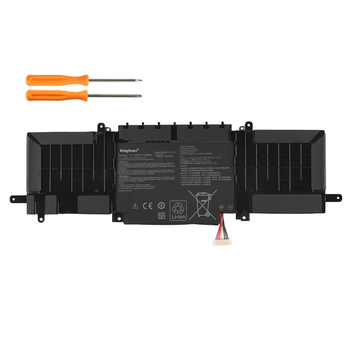 KingSener KingSener C31N1815 laptop battery 11.55V 50Wh — product photo