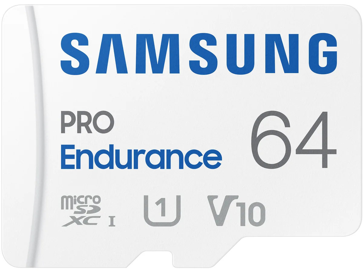 SAMSUNG SAMSUNG PRO Endurance 64GB microSDXC memory card MB-MJ64KA/AM — product photo