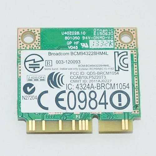 DELL DELL DW1540 3676J Wi-Fi adapter 300Mbps Mini PCIe — product photo