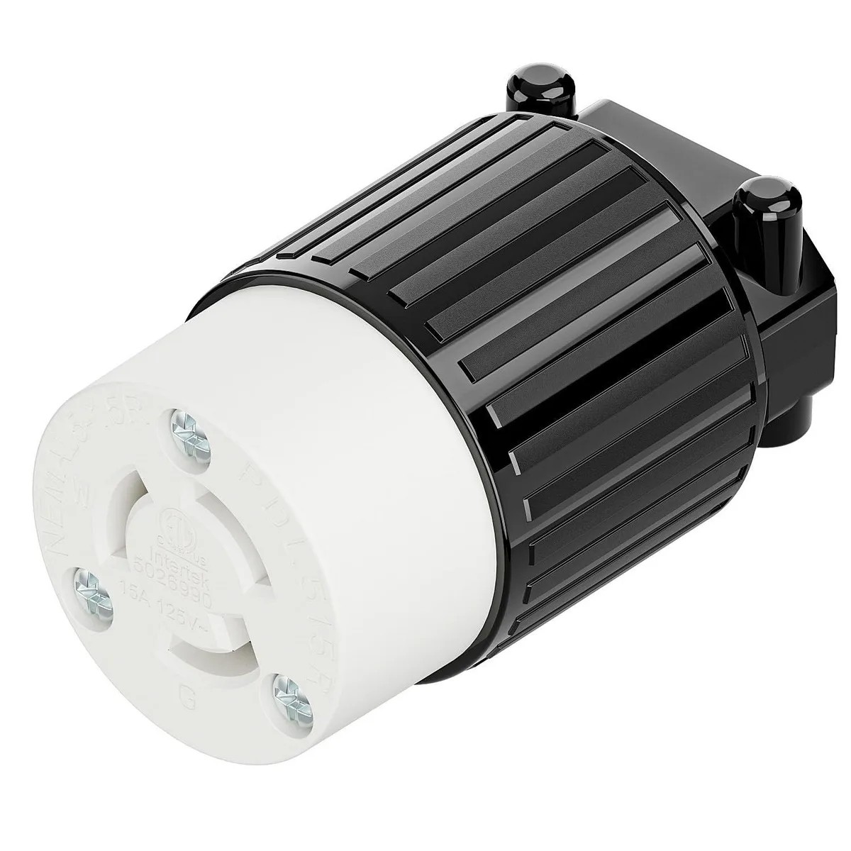 LORDWORLD LORDWORLD NEMA L5-15R Twist Lock Female Receptacle 15A 125V ETL/cETL Listed — product photo