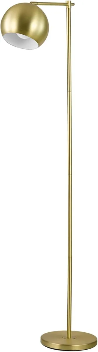 TUKO TUKO Molly 60" Floor Lamp Gold Satin 12915 — product photo