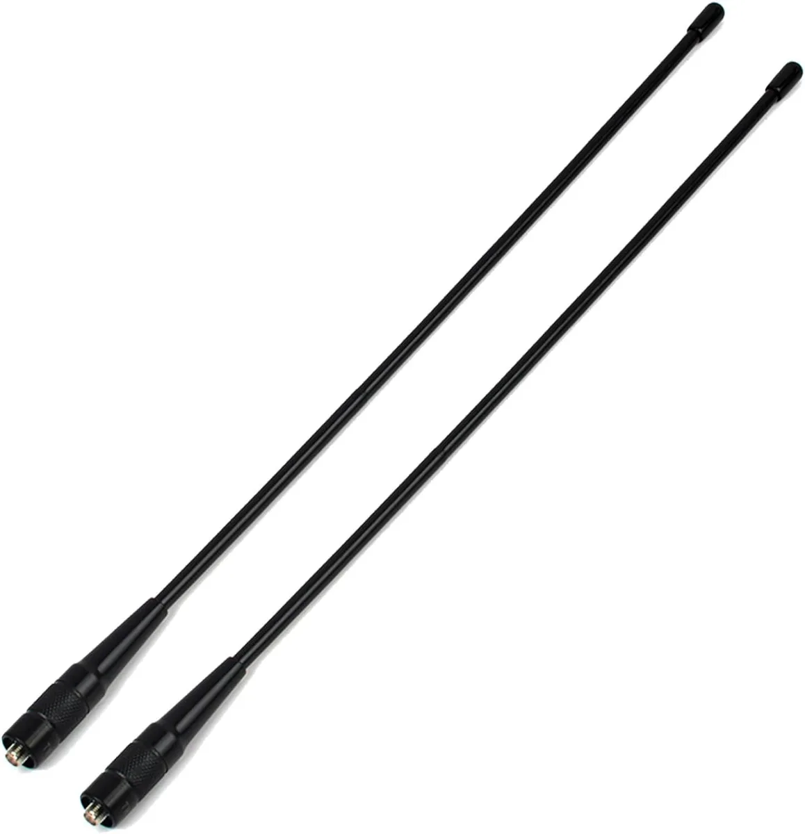 usbroway usbroway NA-771N SMA-Female VHF/UHF 144/430 MHz 15 inch 2-pack — product photo