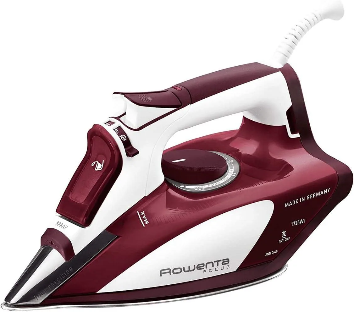 Rowenta Rowenta DW5081 1725 W Micro Steam Iron 400 Hole Red — product photo