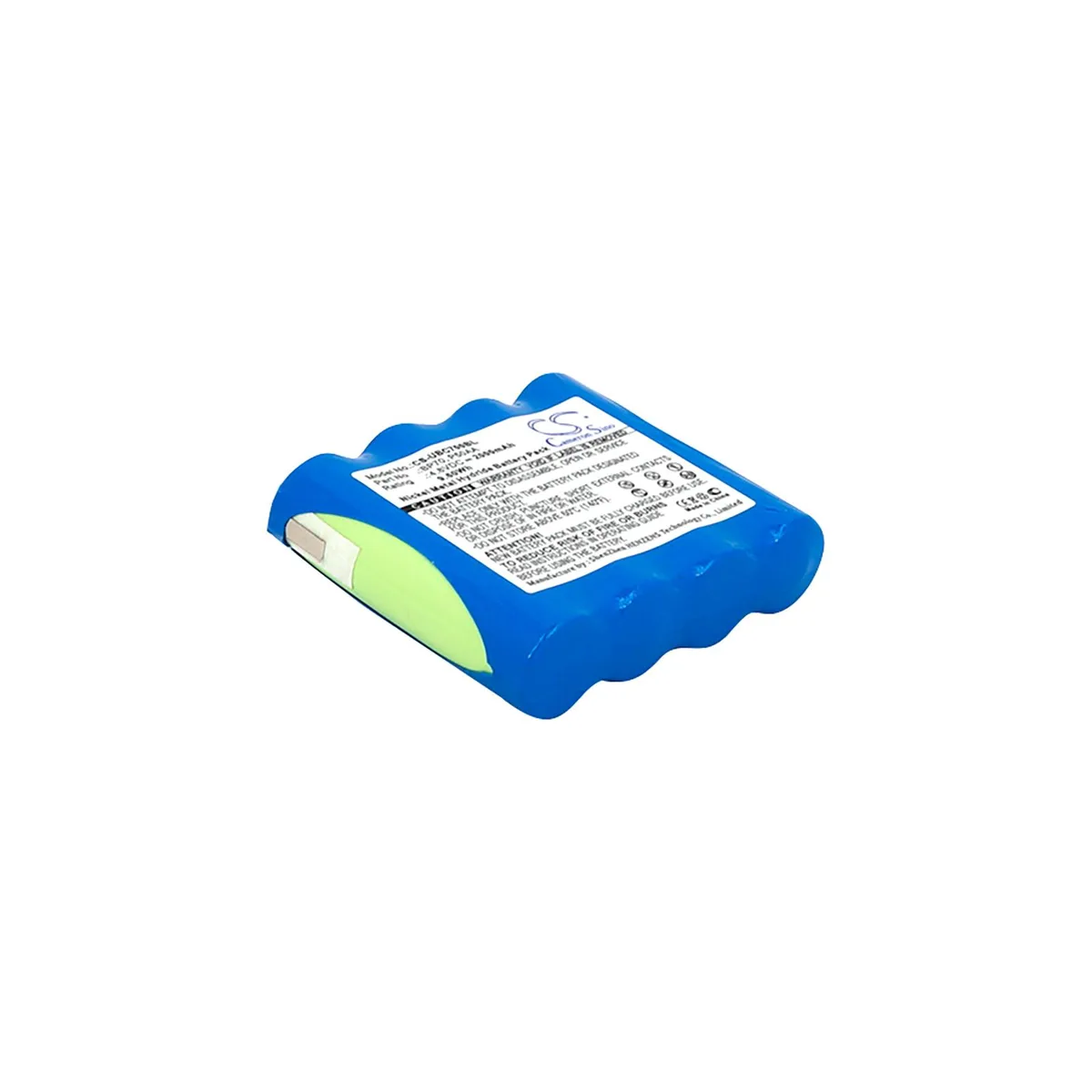Centenex Electronics Centenex Electronics DS-CS-UBC700BL barcode scanner battery 4.8V 2000mAh Ni-MH blue — product photo
