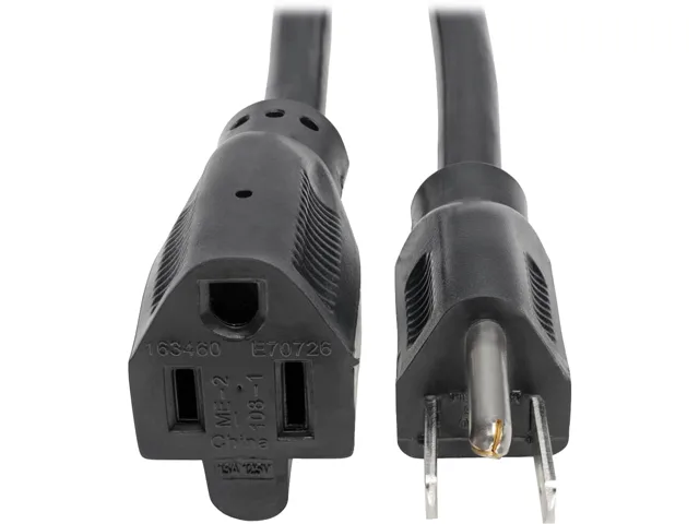 Tripp Lite Tripp Lite P024-010 computer power extension cord 10 ft 14AWG 15A NEMA 5-15P to 5-15R — product photo